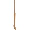 Ekena Millwork Kennewick Timber Gable Bracket, Western Red Cedar, 108"W x 58"H x 1 1/2"D x 3 1/2"F, 13/12 Pitch GBW108X58X0204KEN00SWR - alternate 2